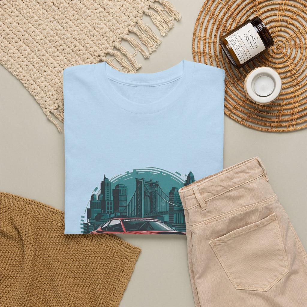Sports car graphic tee