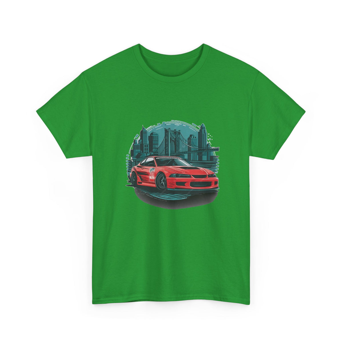 Sports car graphic tee