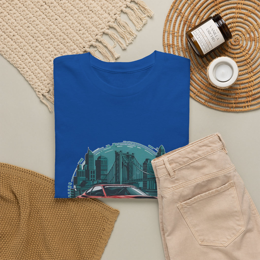 Sports car graphic tee