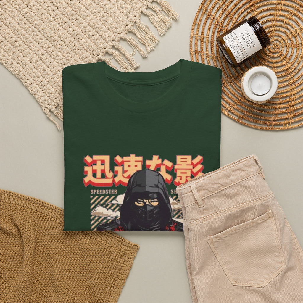 Japanese samurai Skyline Graphic tee