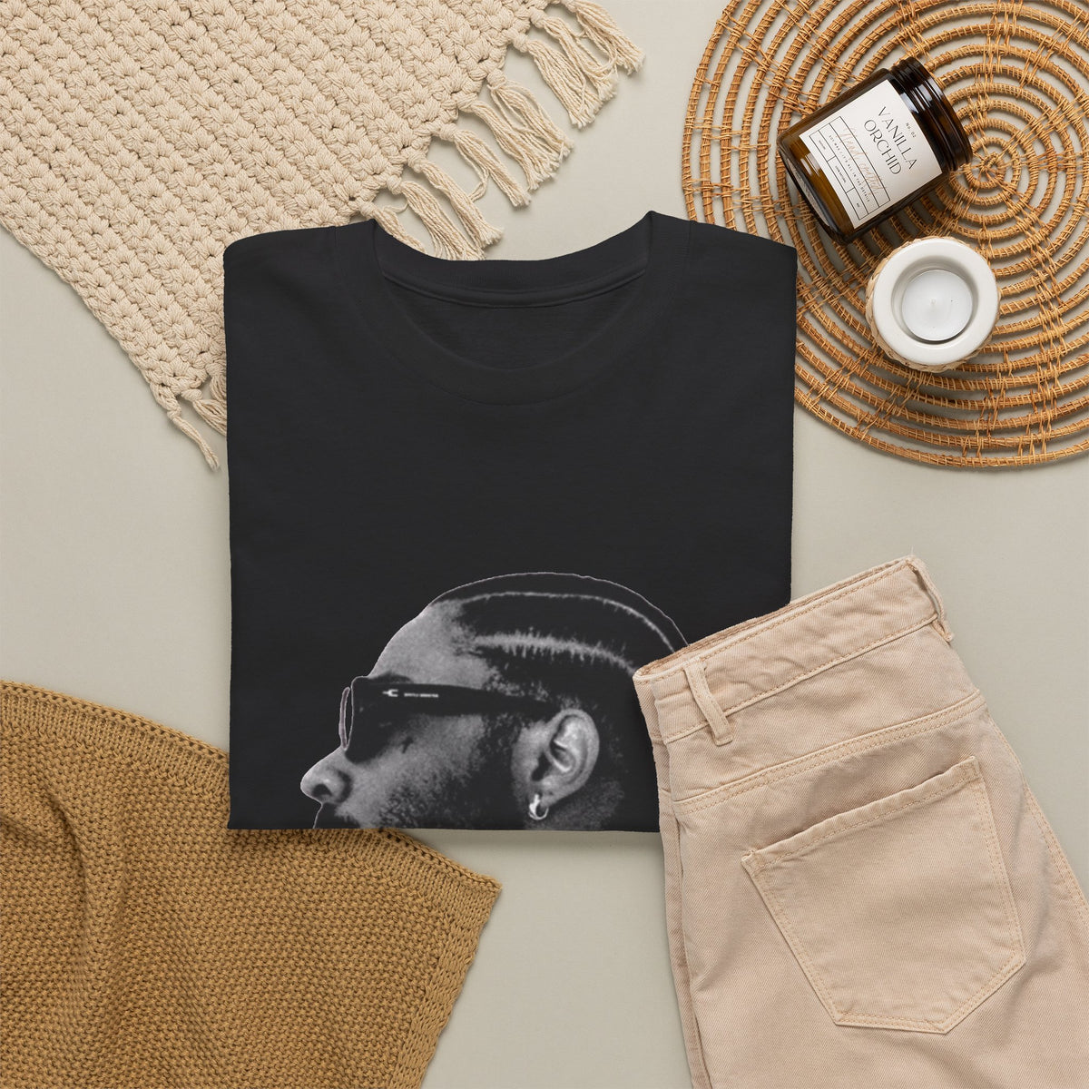 Brent Faiyaz head Graphic tee