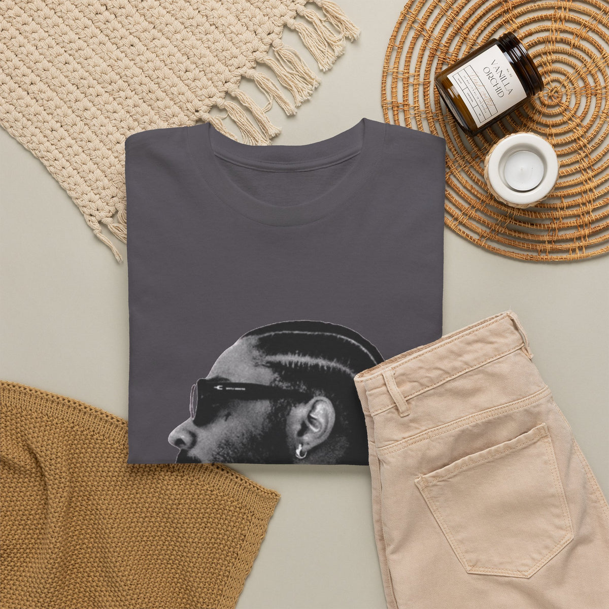 Brent Faiyaz head Graphic tee
