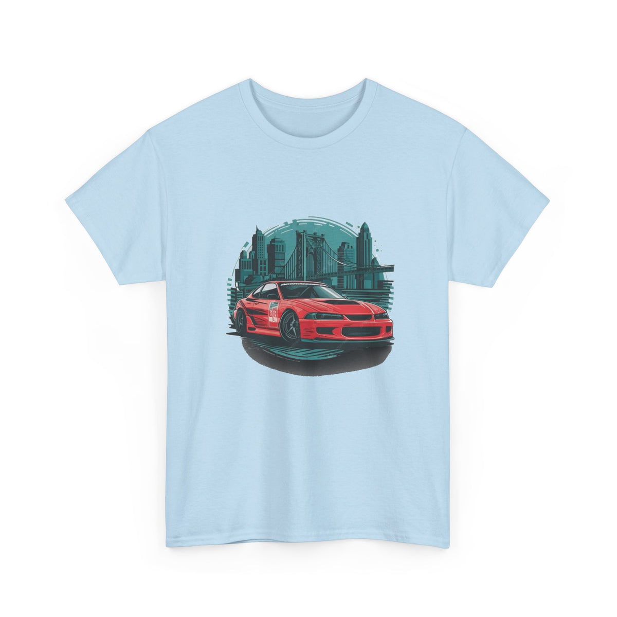 Sports car graphic tee