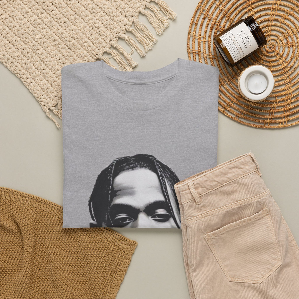 Travis scott Head graphic tee