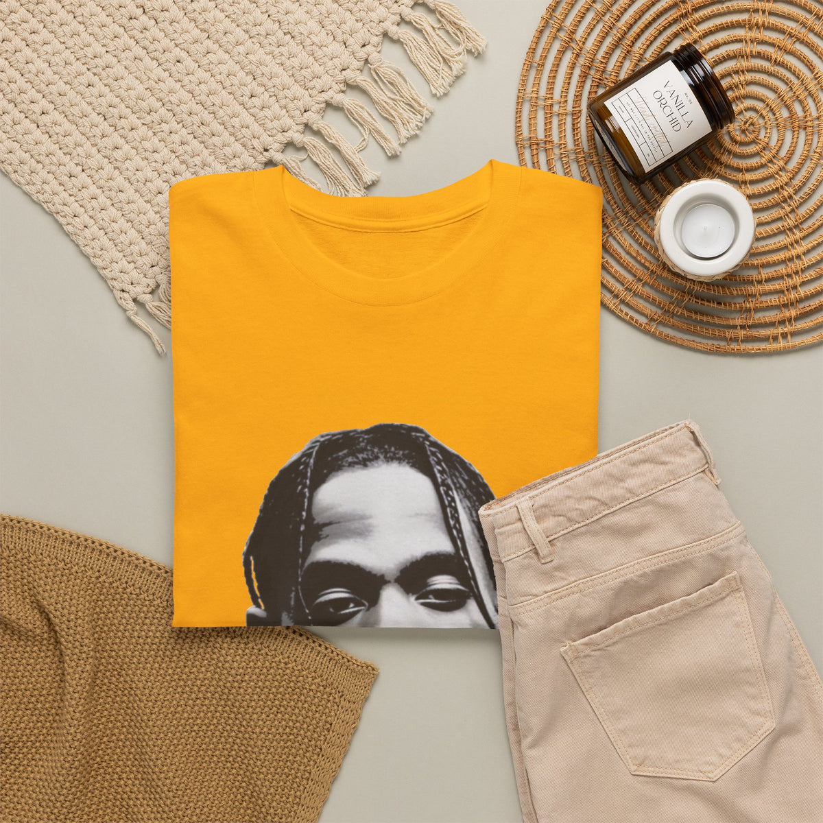 Travis scott Head graphic tee