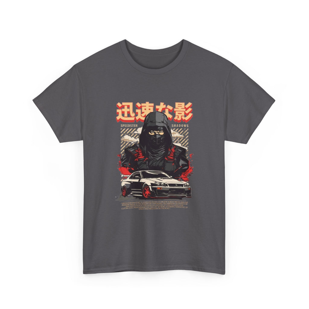 Japanese samurai Skyline Graphic tee