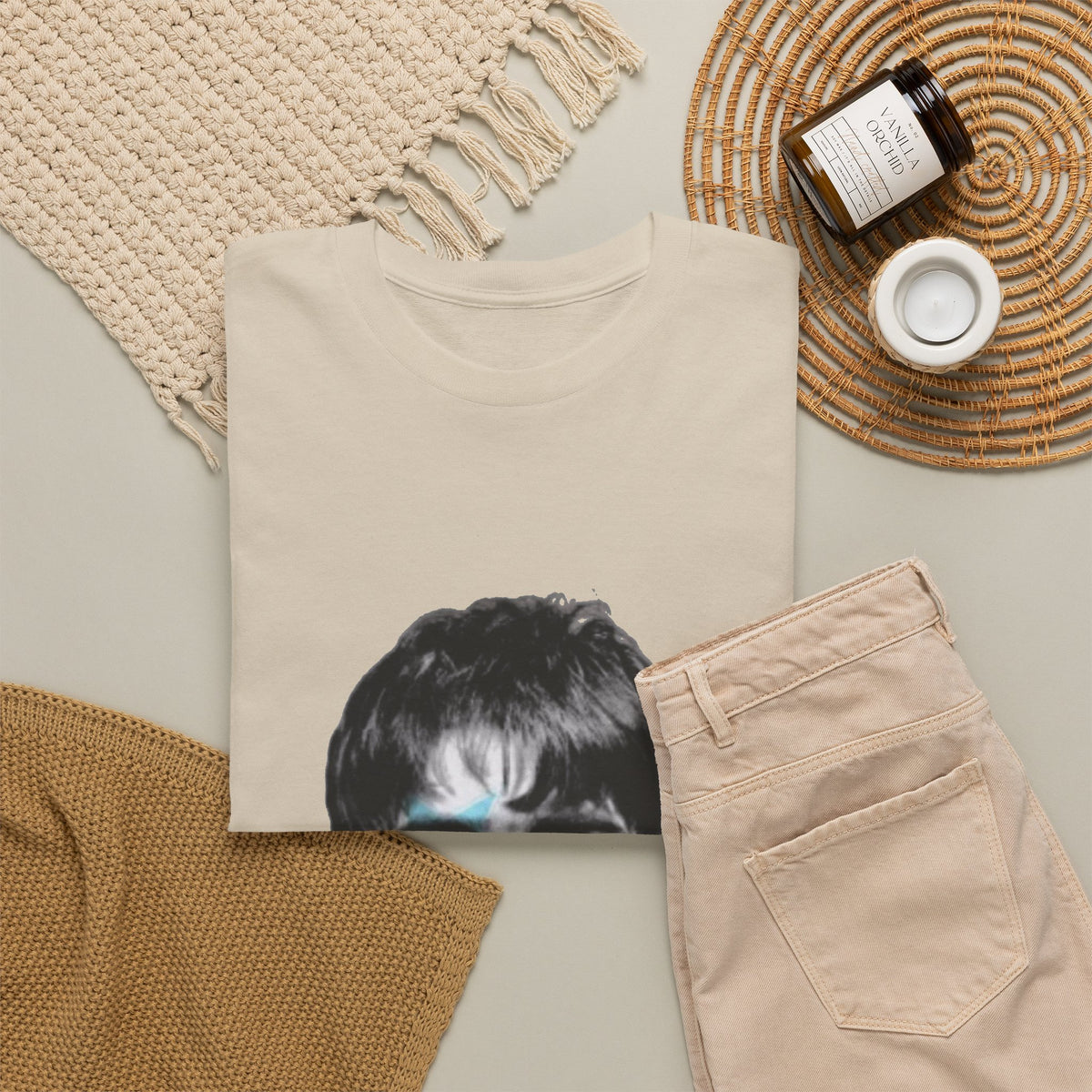 Liam Gallager Star face Graphic tee
