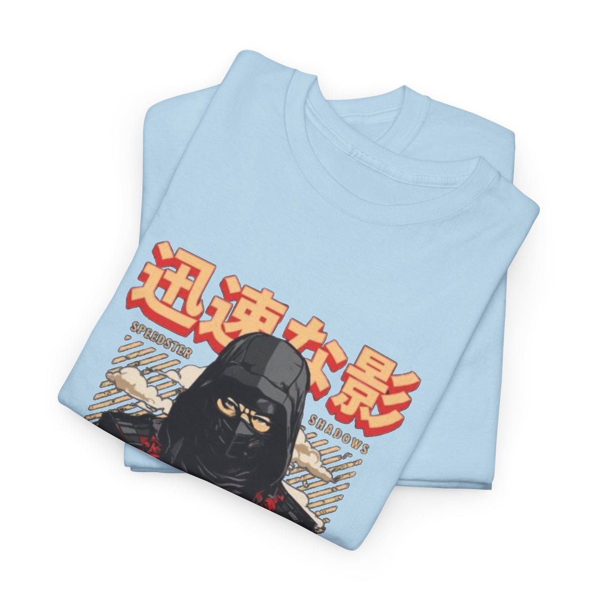 Japanese samurai Skyline Graphic tee