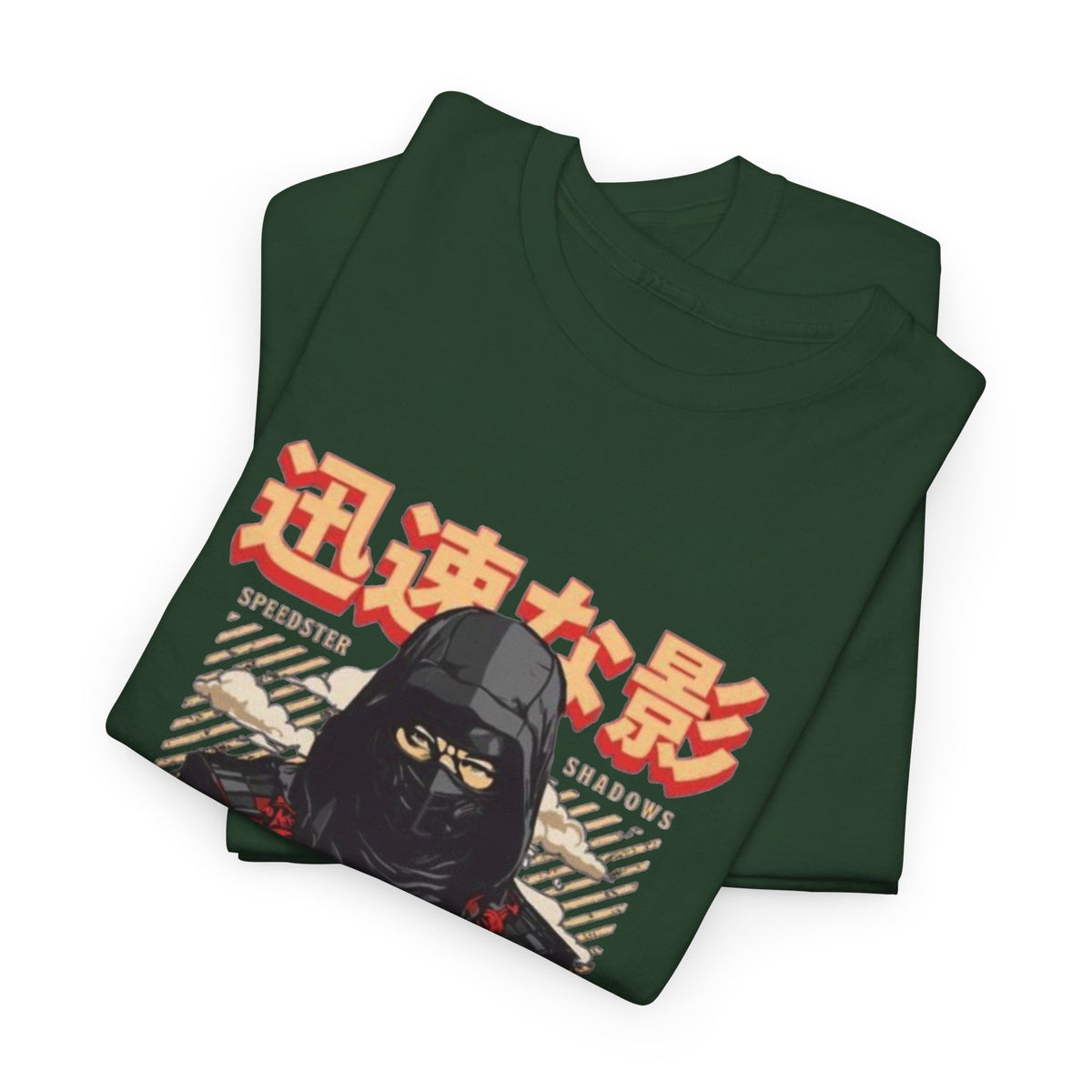 Japanese samurai Skyline Graphic tee