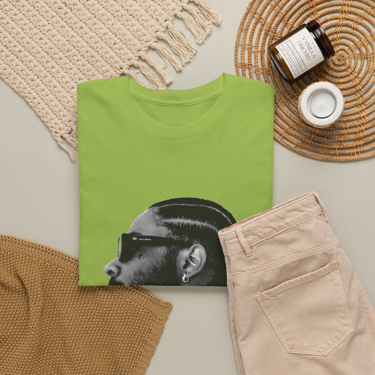 Brent Faiyaz head Graphic tee