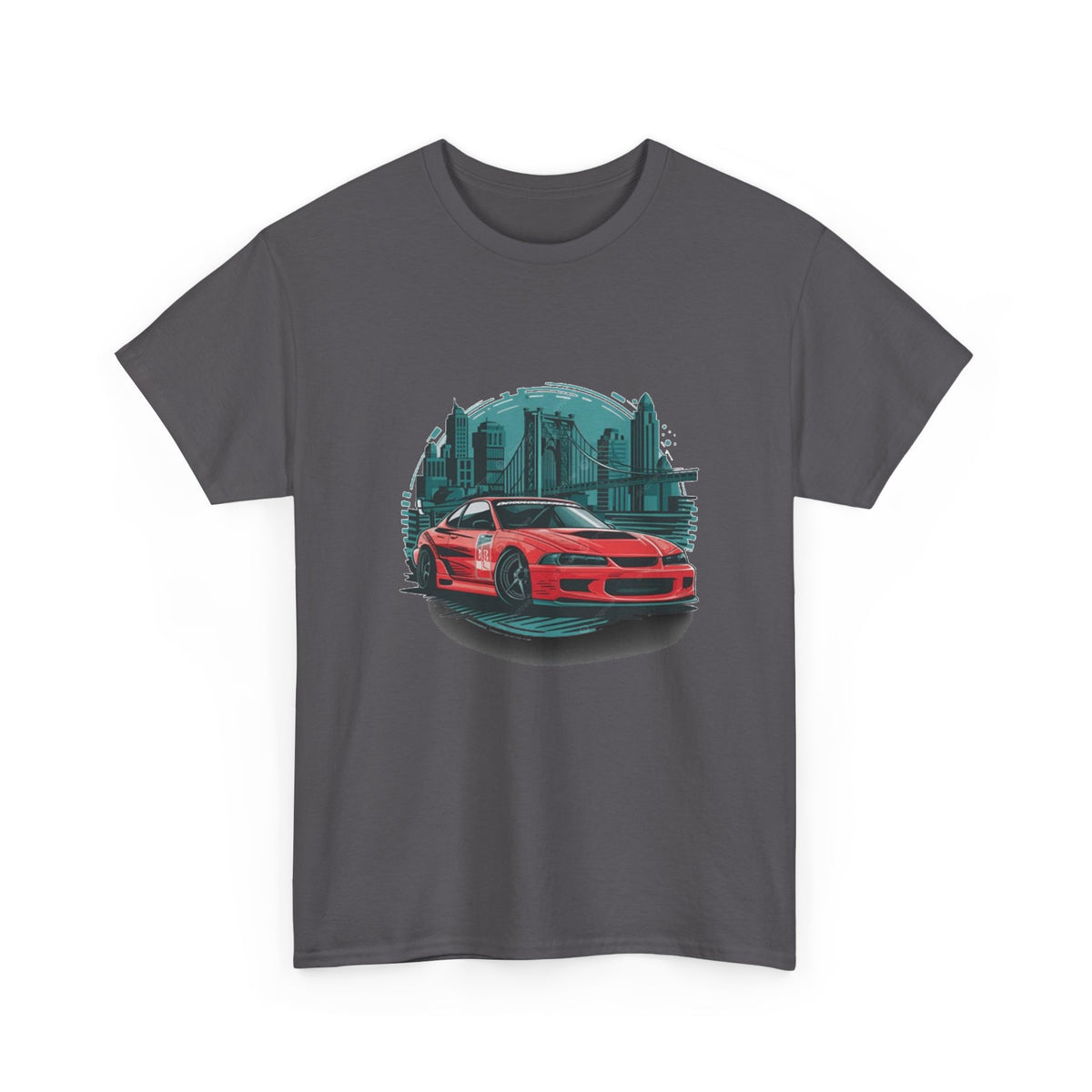 Sports car graphic tee