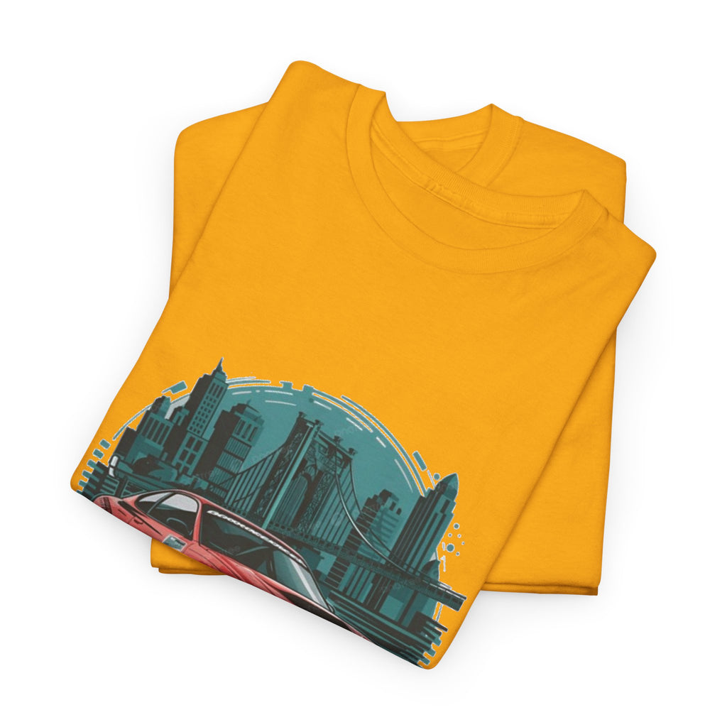 Sports car graphic tee