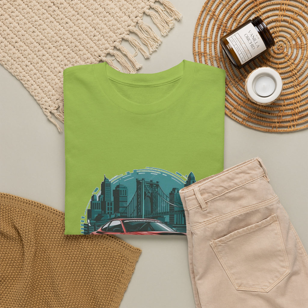 Sports car graphic tee