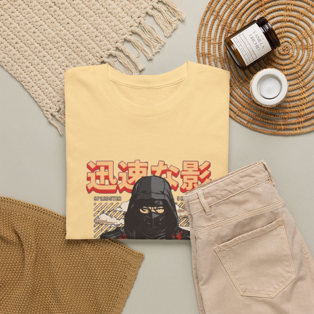 Japanese samurai Skyline Graphic tee