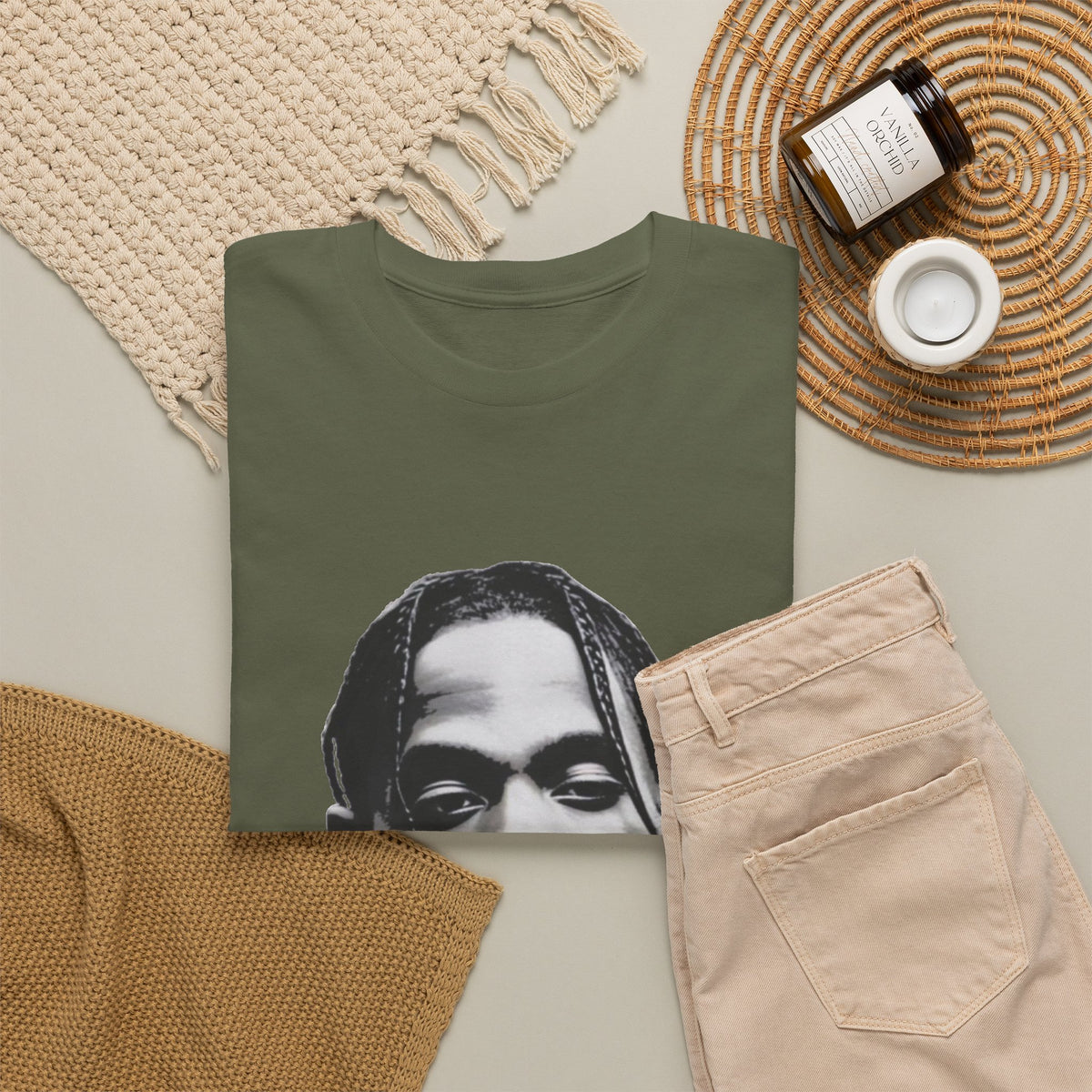 Travis scott Head graphic tee