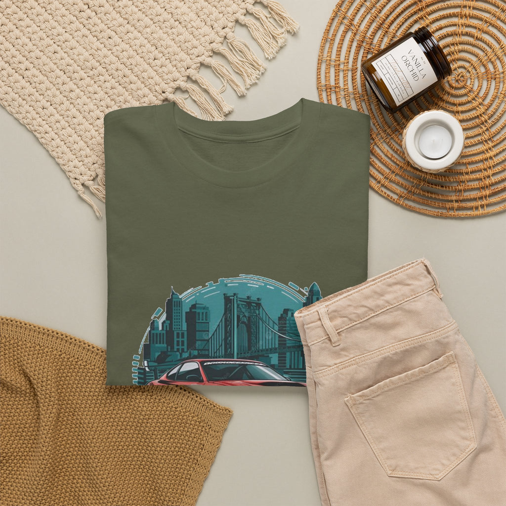 Sports car graphic tee