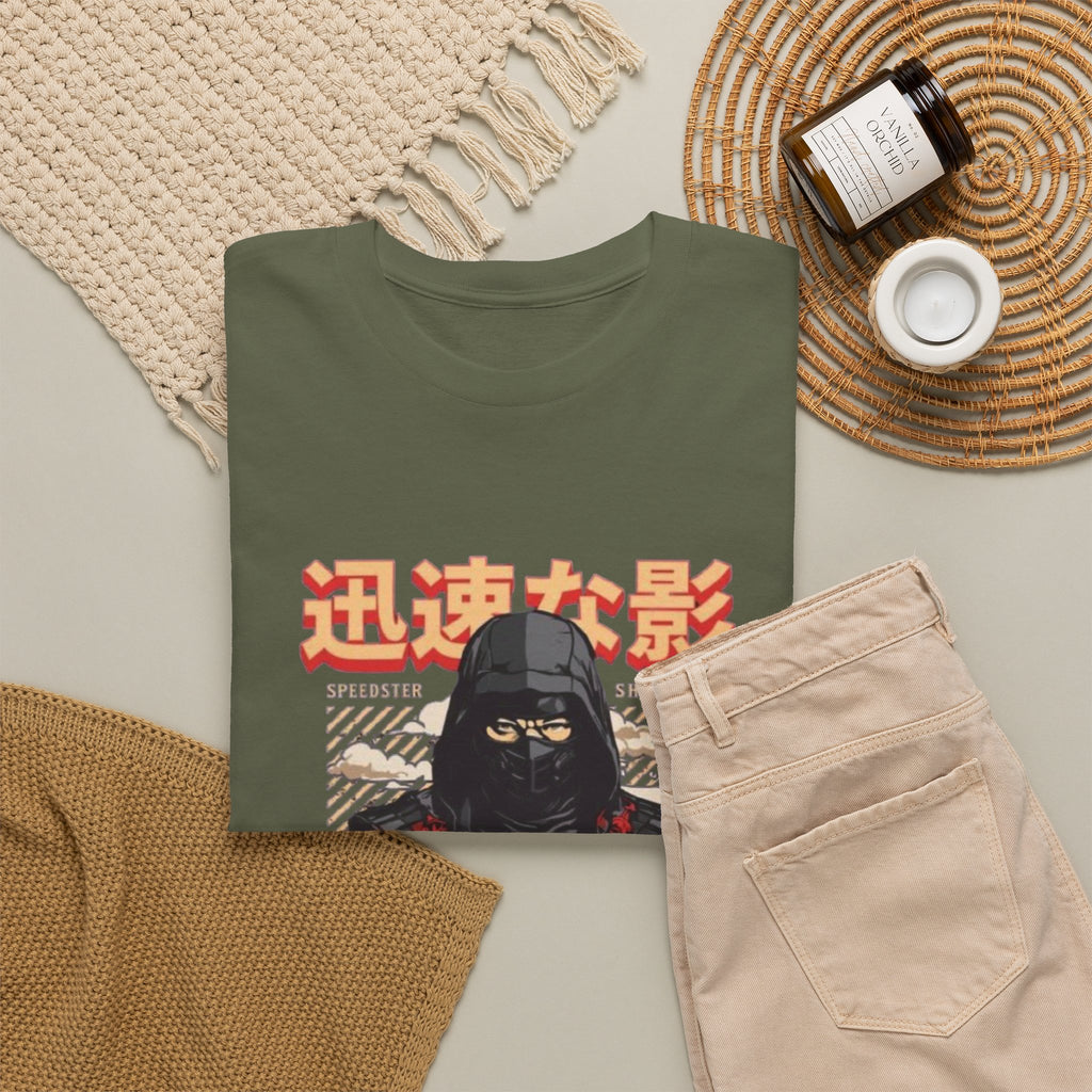 Japanese samurai Skyline Graphic tee