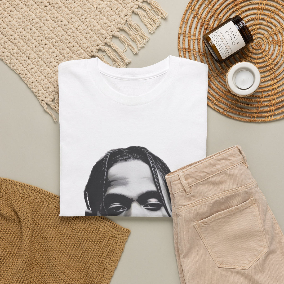 Travis scott Head graphic tee