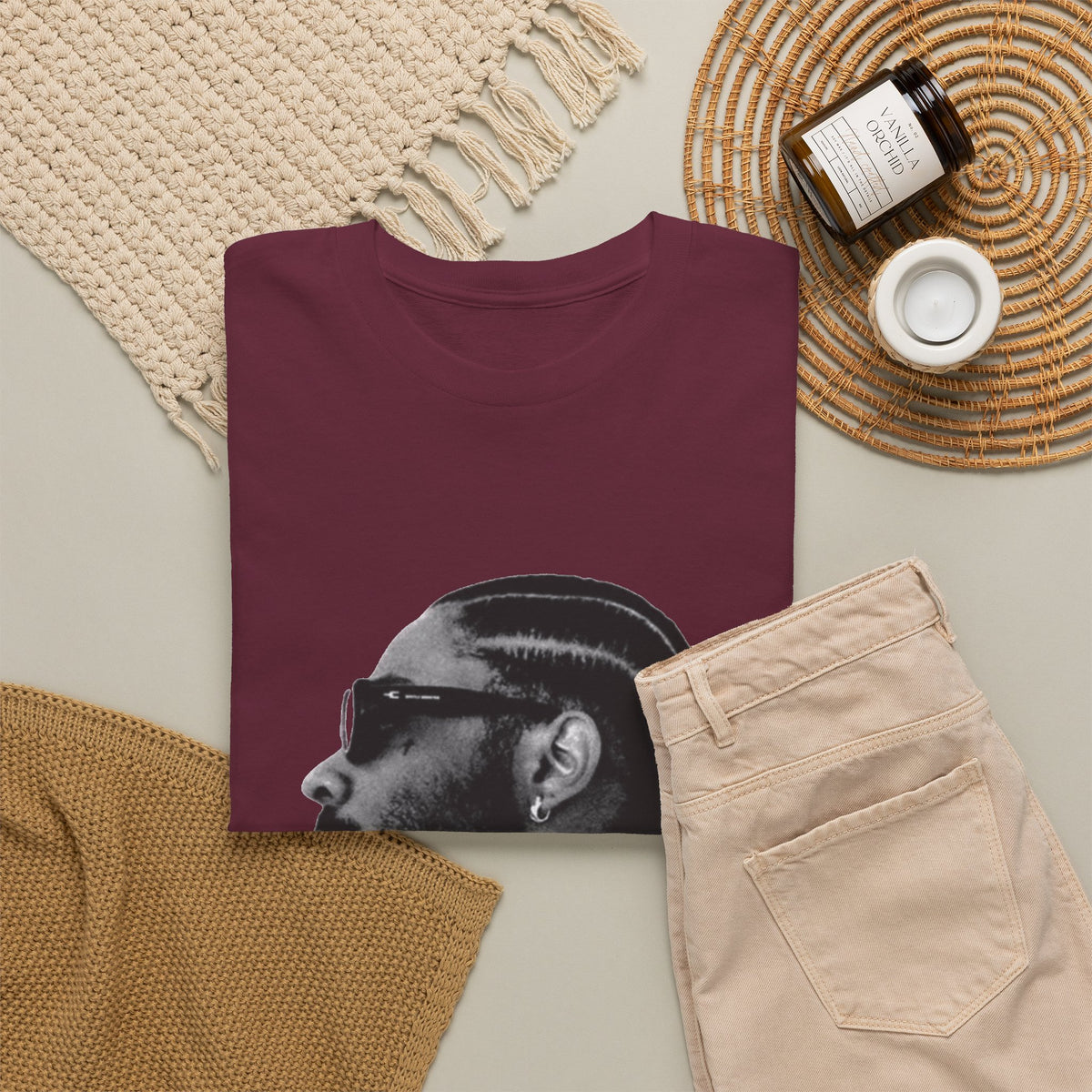 Brent Faiyaz head Graphic tee