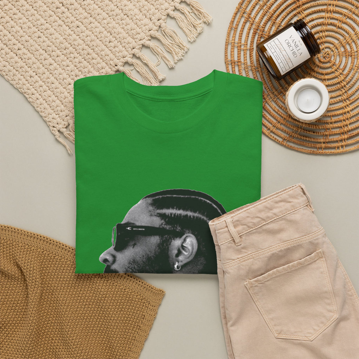 Brent Faiyaz head Graphic tee