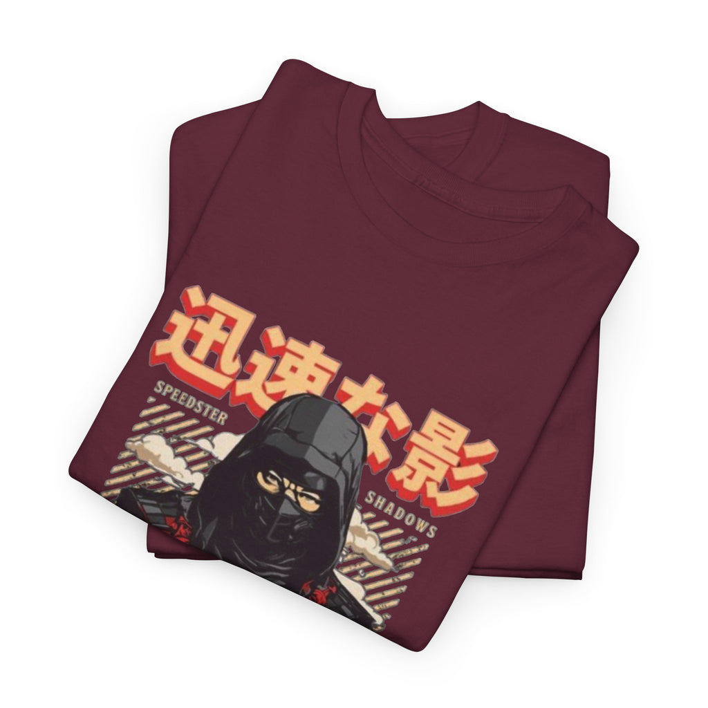 Japanese samurai Skyline Graphic tee
