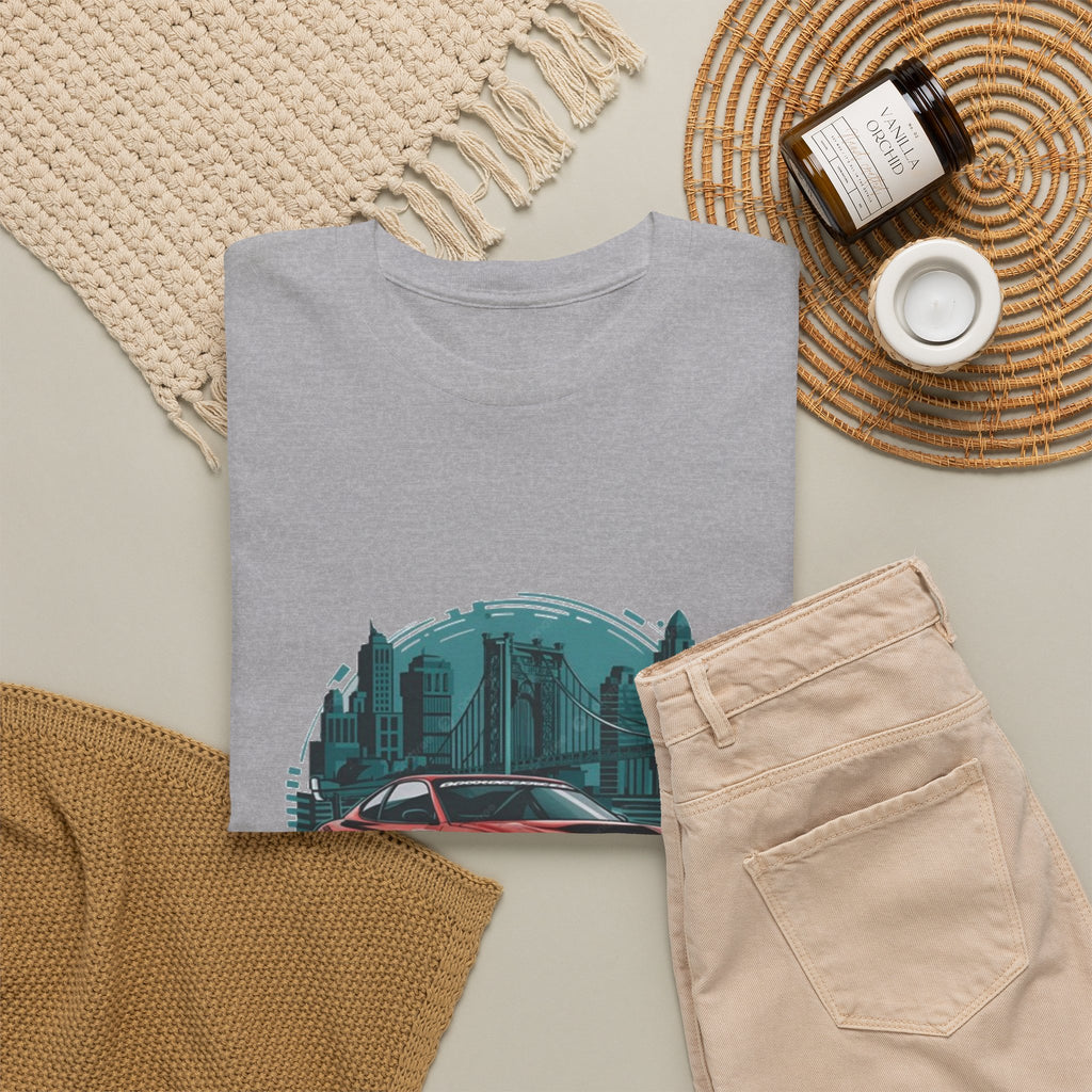 Sports car graphic tee