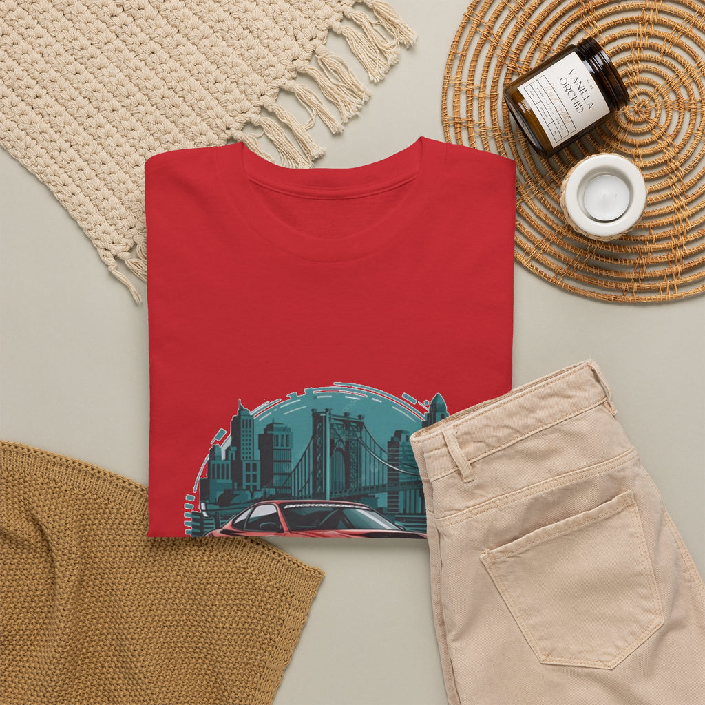 Sports car graphic tee