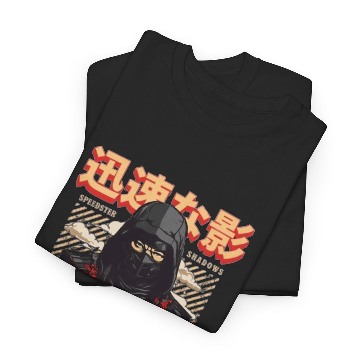 Japanese samurai Skyline Graphic tee
