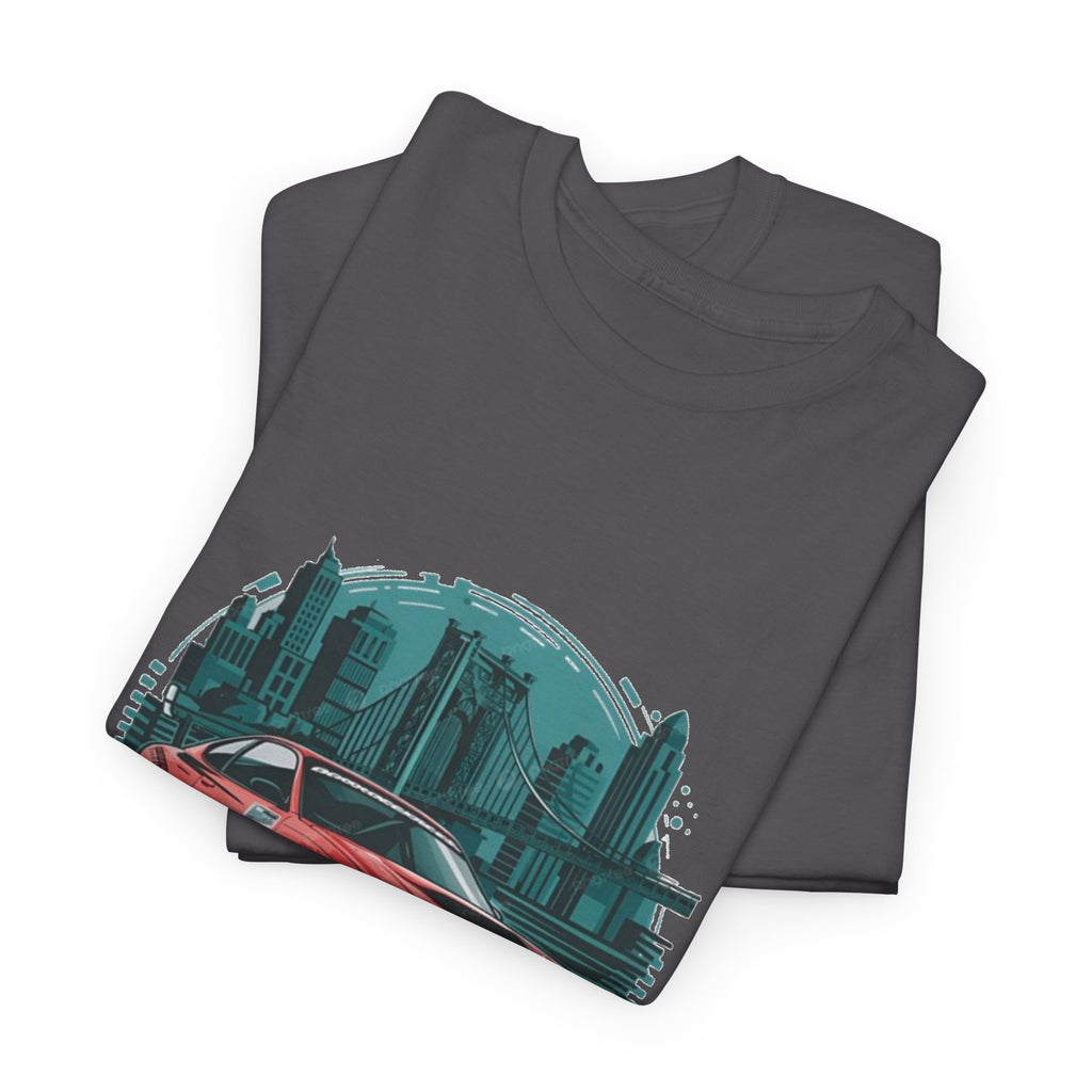 Sports car graphic tee