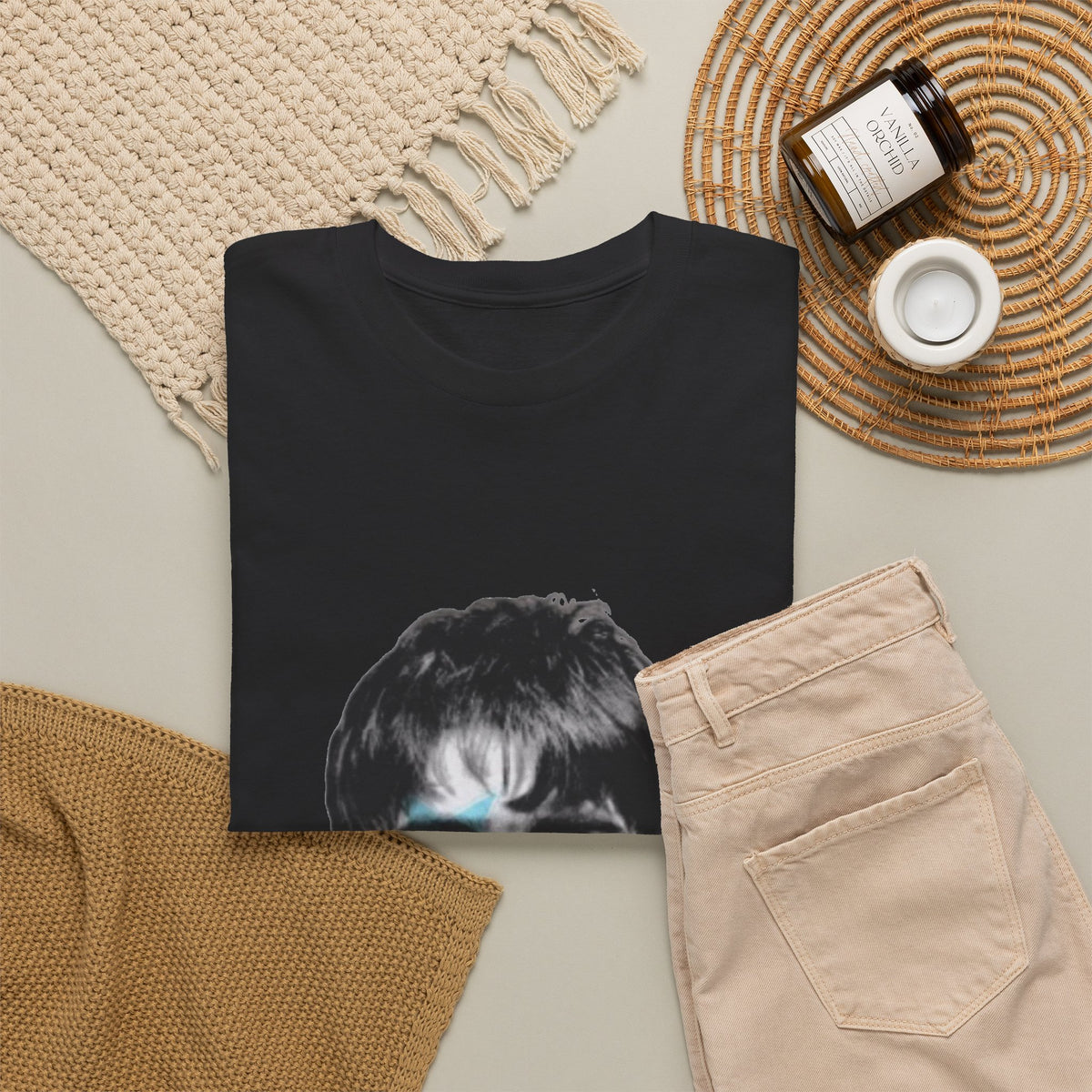 Liam Gallager Star face Graphic tee