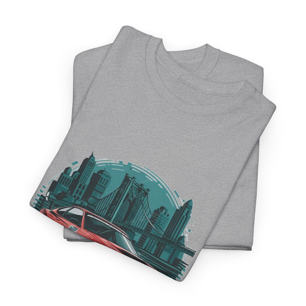 Sports car graphic tee