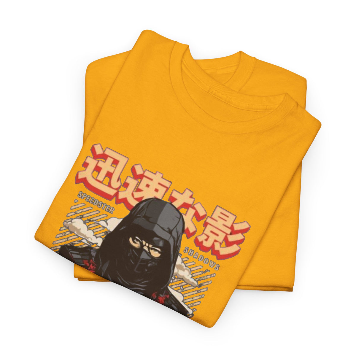 Japanese samurai Skyline Graphic tee