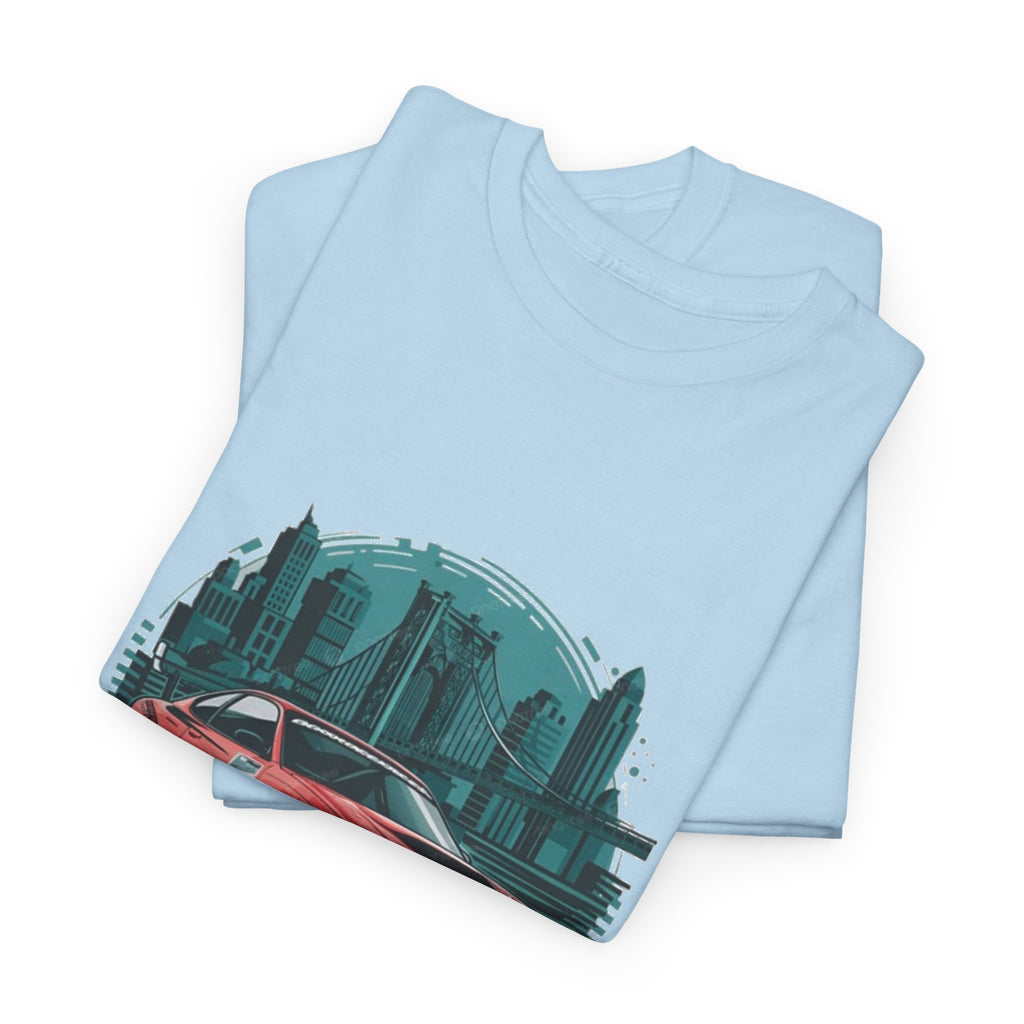 Sports car graphic tee