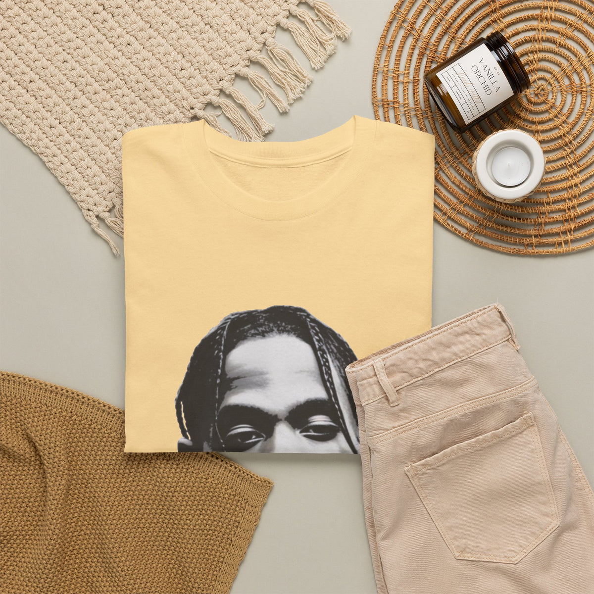 Travis scott Head graphic tee