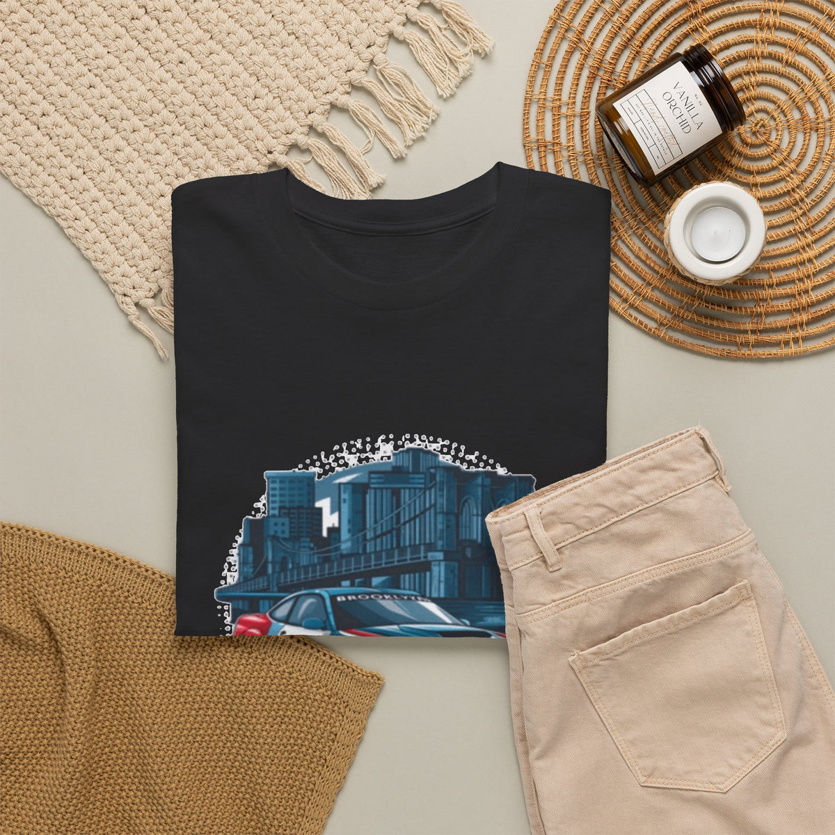 Sports Drift car graphic tee