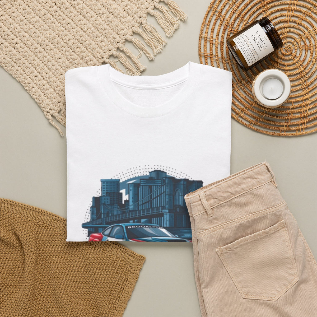 Sports Drift car graphic tee