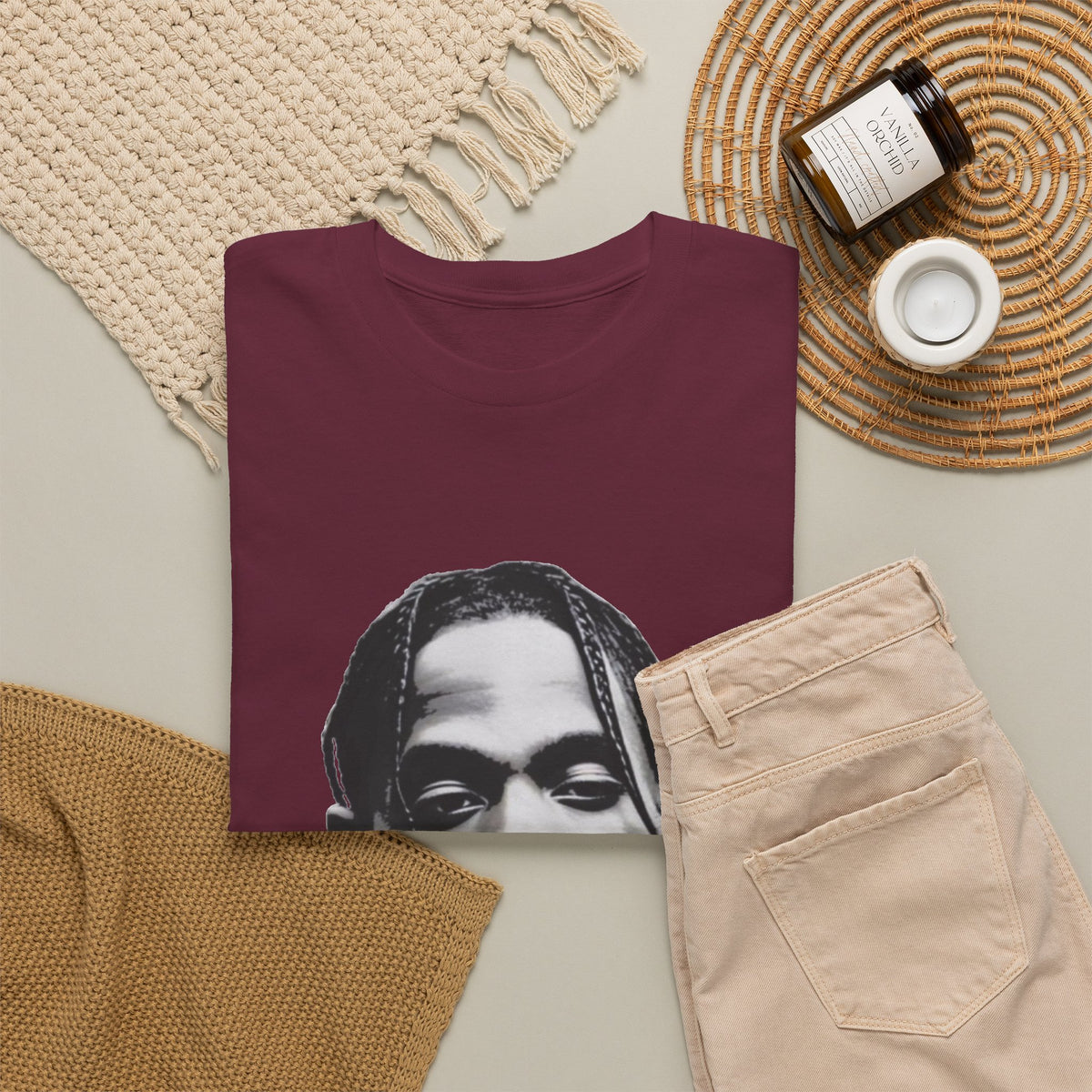 Travis scott Head graphic tee