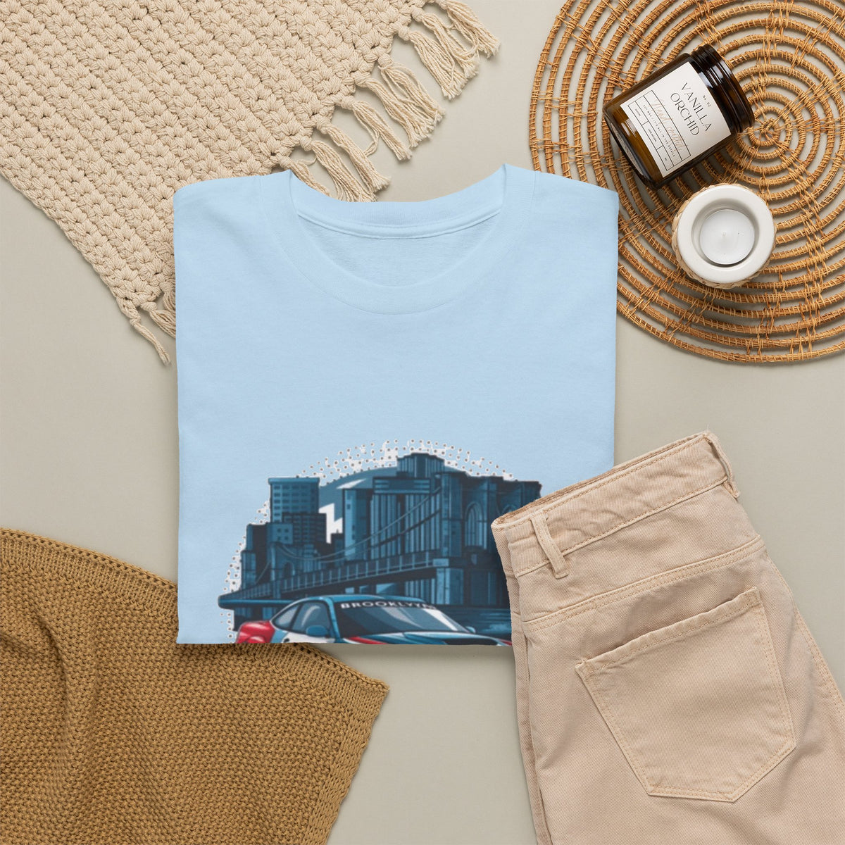 Sports Drift car graphic tee