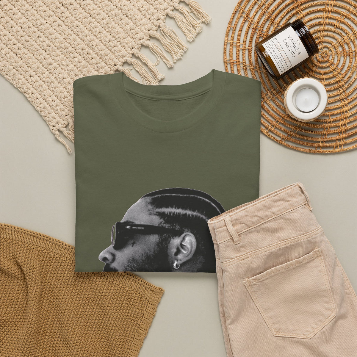 Brent Faiyaz head Graphic tee