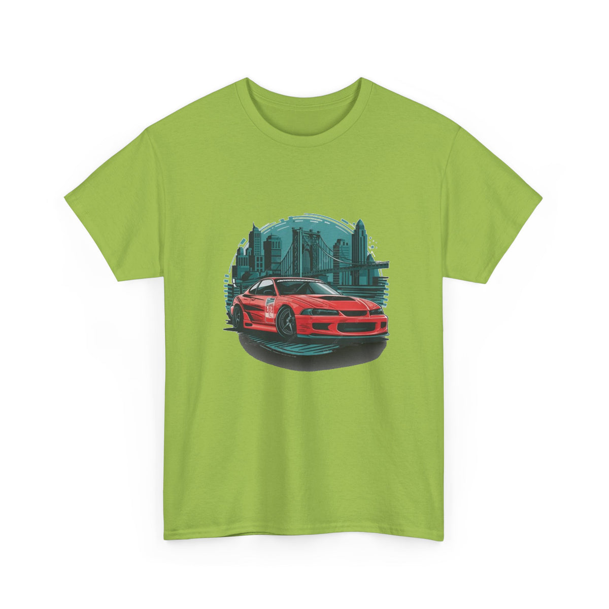Sports car graphic tee